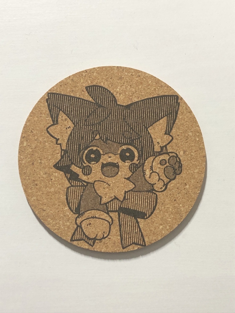 狗田みちる　コルクコースター