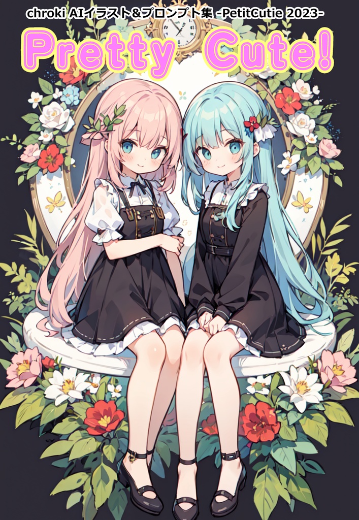 『Pretty Cute!』 chroki AIイラスト＆プロンプト集 01