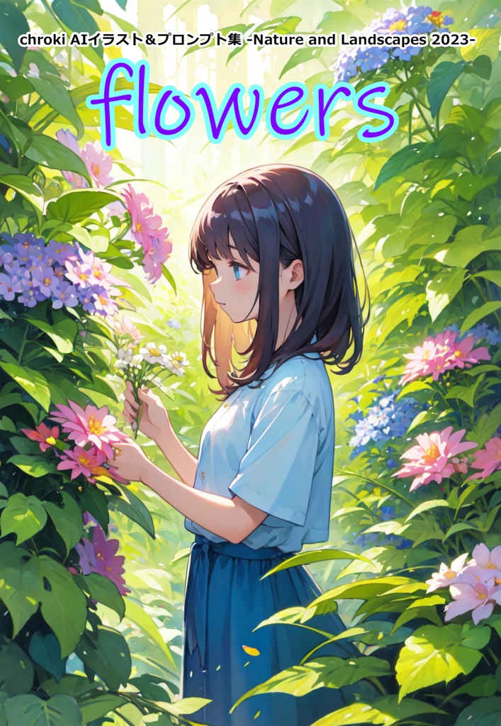 『flowers』 chroki AIイラスト&プロンプト集 02
