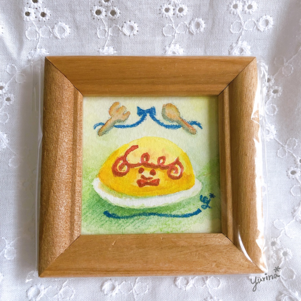 【ミニ原画】ふわきらカフェ🍰シリーズ