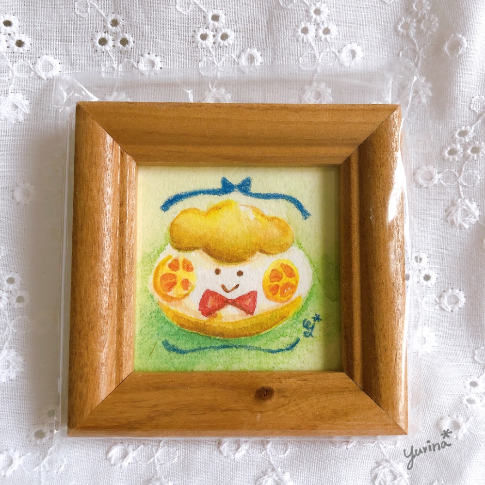 【ミニ原画】ふわきらカフェ🍰シリーズ