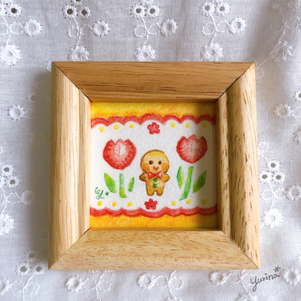 【ミニ原画】ふわきらカフェ🍰シリーズ