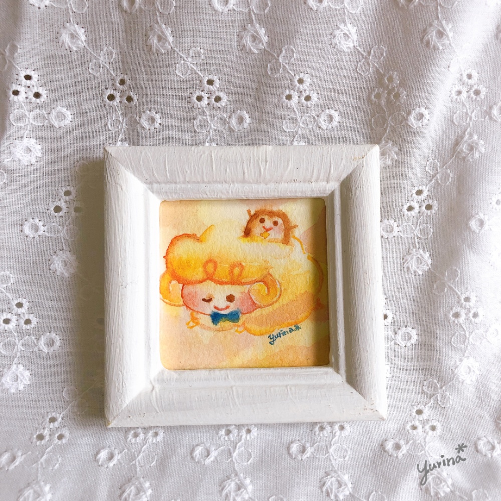 【ミニ原画】ふわきらフレンズ 秋冬