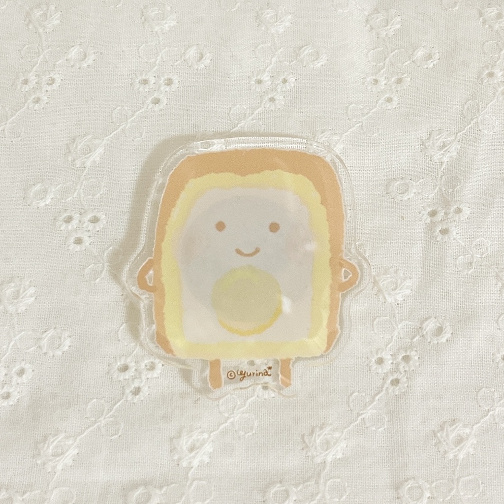 【アクリルマグネット】食パンとひつじ(食パンくんのファッションショー)