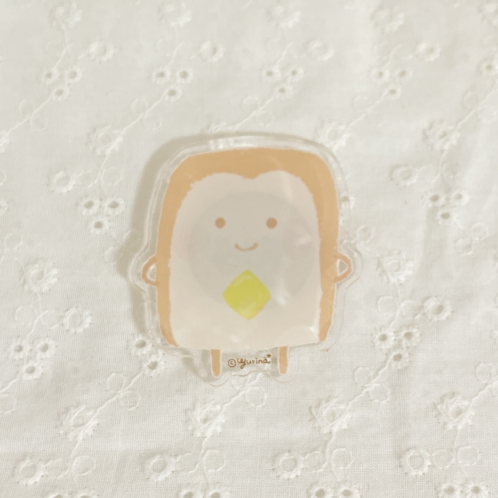 【アクリルマグネット】食パンとひつじ(食パンくんのファッションショー)