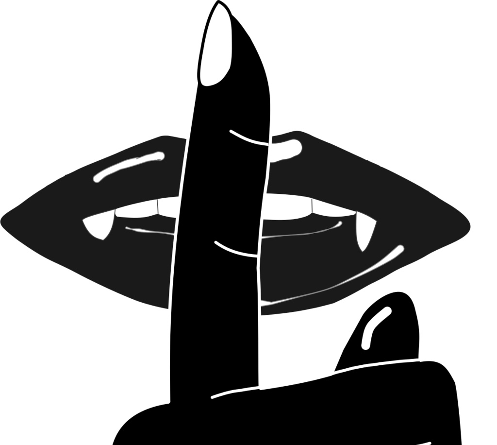 (無料)タトゥーテクスチャ：「Sign」と「Shut Up」