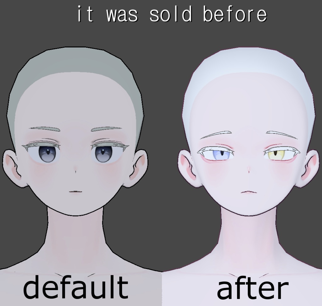 Grus用 No.1 make up&body texture+FX