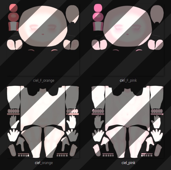 Ciel用 No.1 make up&body texture