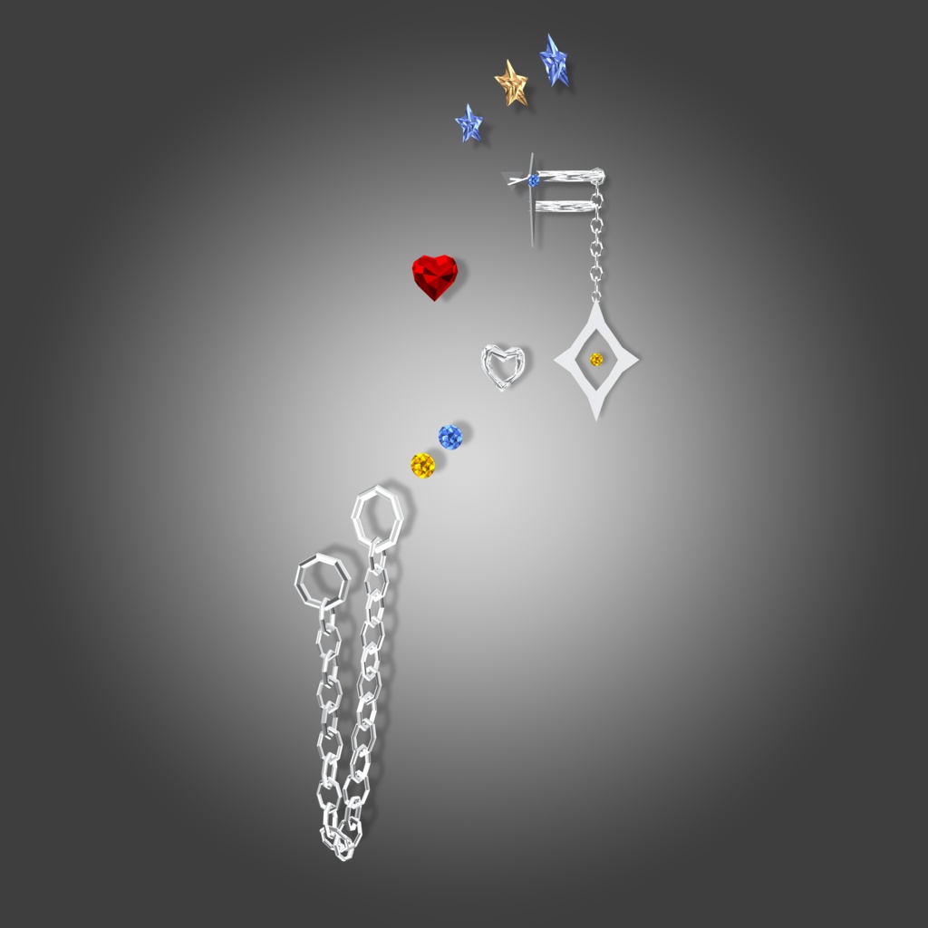 【PB対応】【3アバター対応】 No.1 Piercing