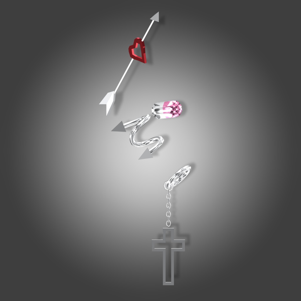 【PB対応】【3アバター対応】 No.1 Piercing