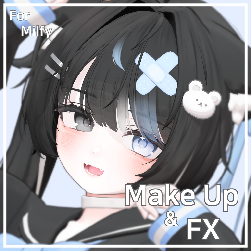 Milfy用 No.1 Make Up Texture & Face Preset