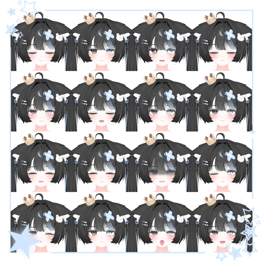 Milfy用 No.1 Make Up Texture & Face Preset