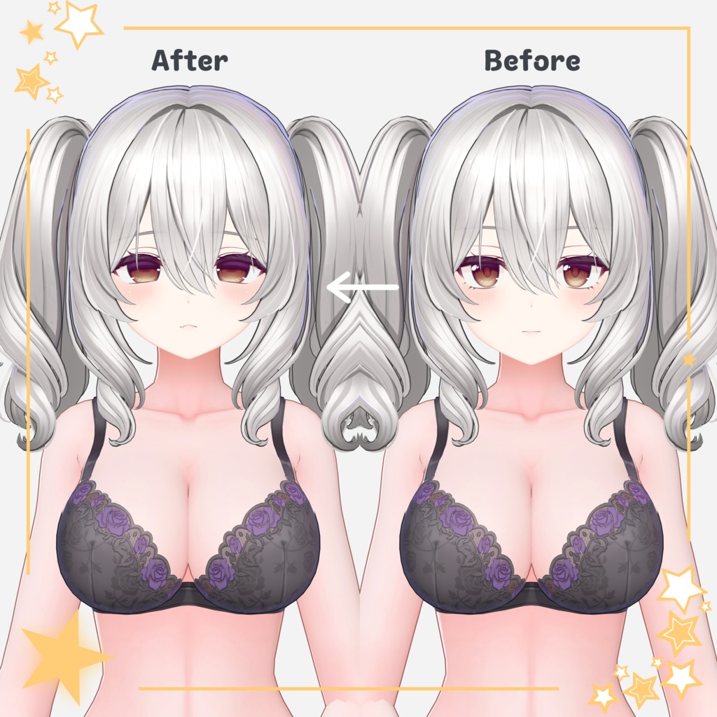 Milltina用 No.1 Make Up Texture & Face Preset