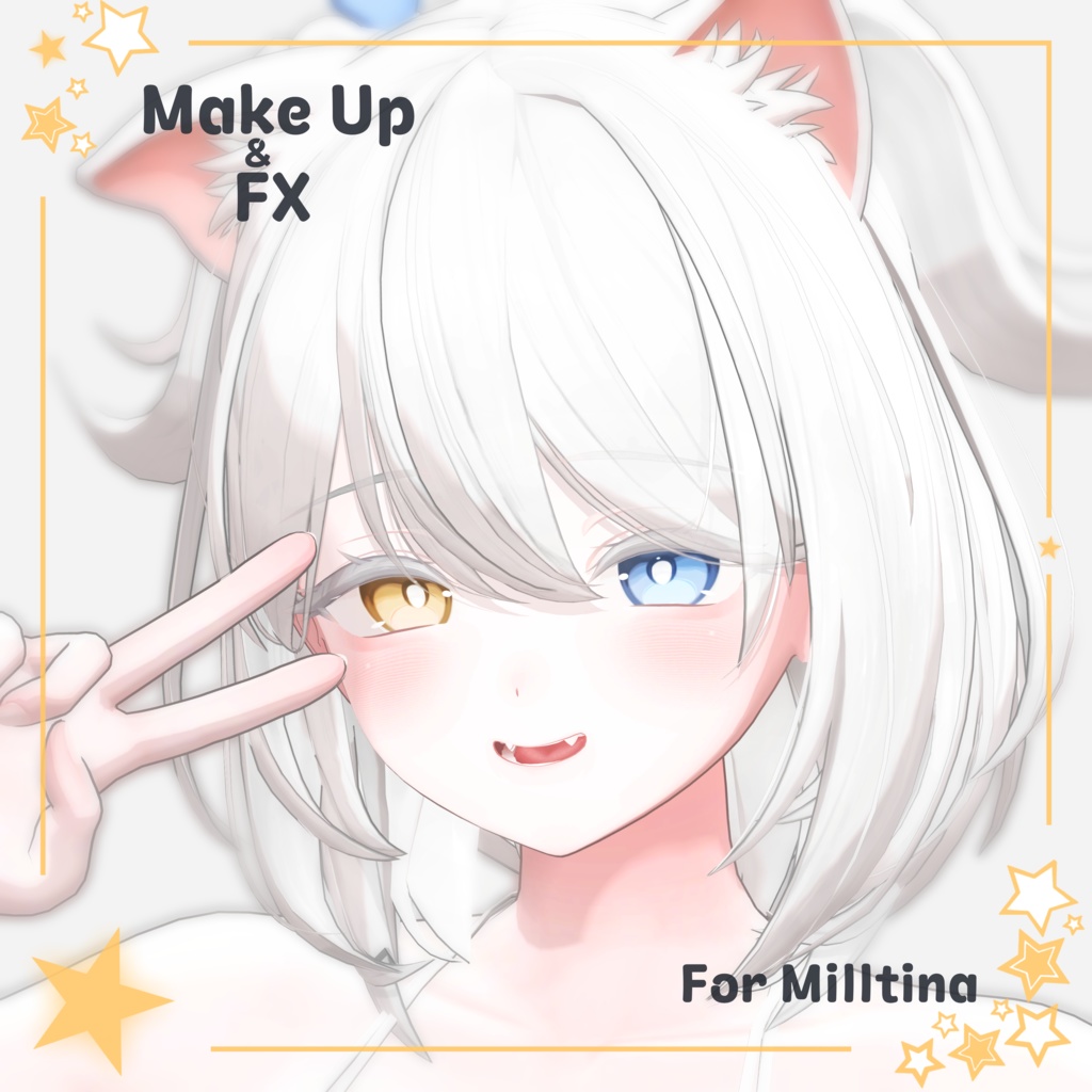 Milltina用 No.1 Make Up Texture & Face Preset