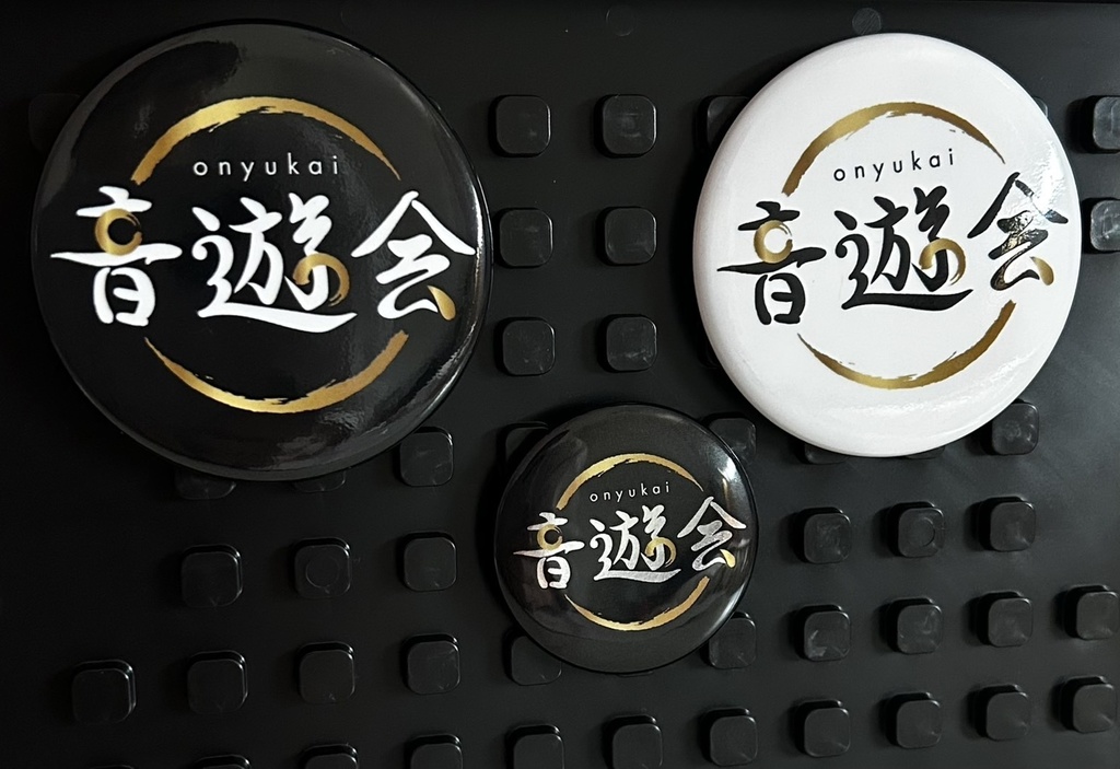 音遊会缶バッジ