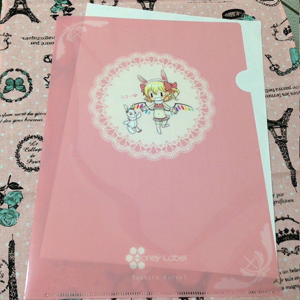 【ましろ】A4 クリアファイル 各種【東方】