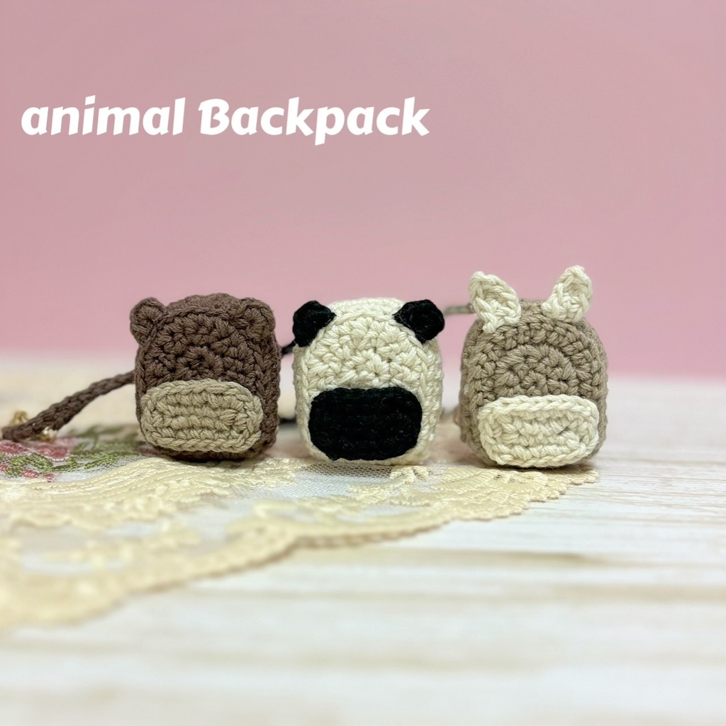 【受注】どうぶつリュック・サッチェルバッグ