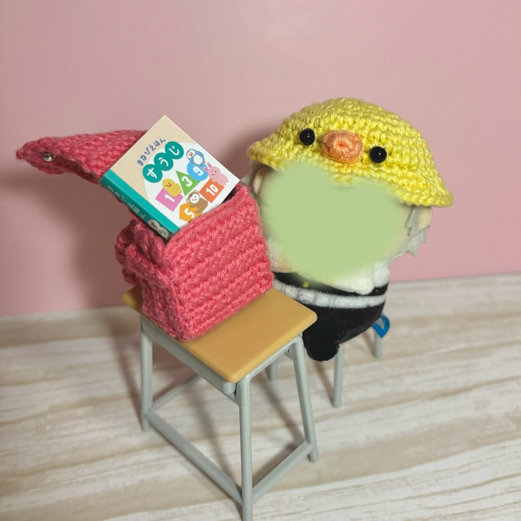 ランドセル&ひよこ帽子セット