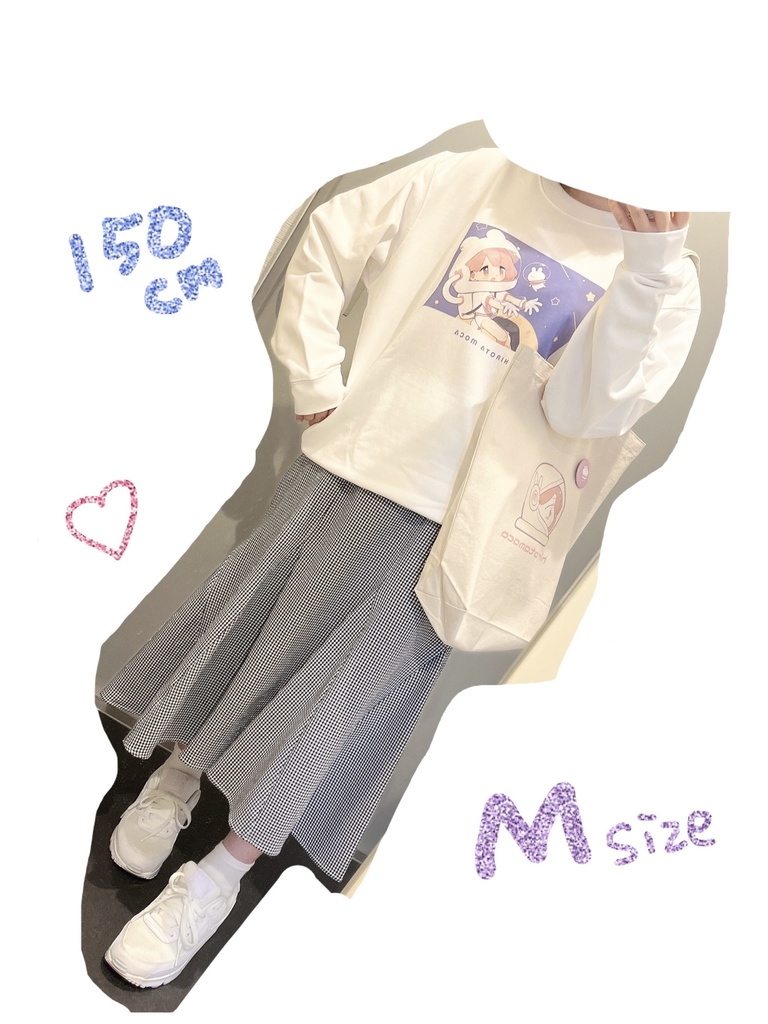 ひろたもか スウェット