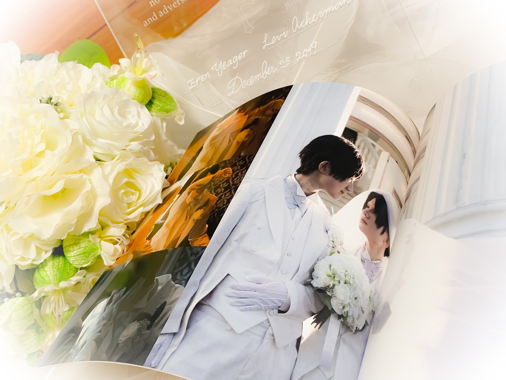 エレリ結婚式フォトブック You Raise Me Up Hydrangea Booth