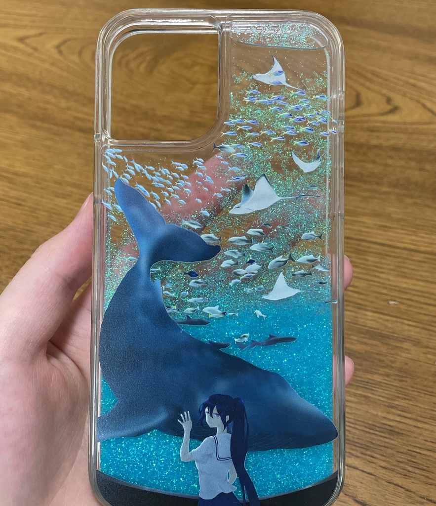 グリッタースマホケース*.水瀬薫子