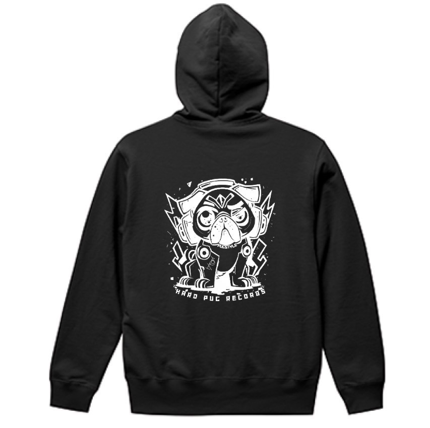HARD PUG RECORDS パーカー