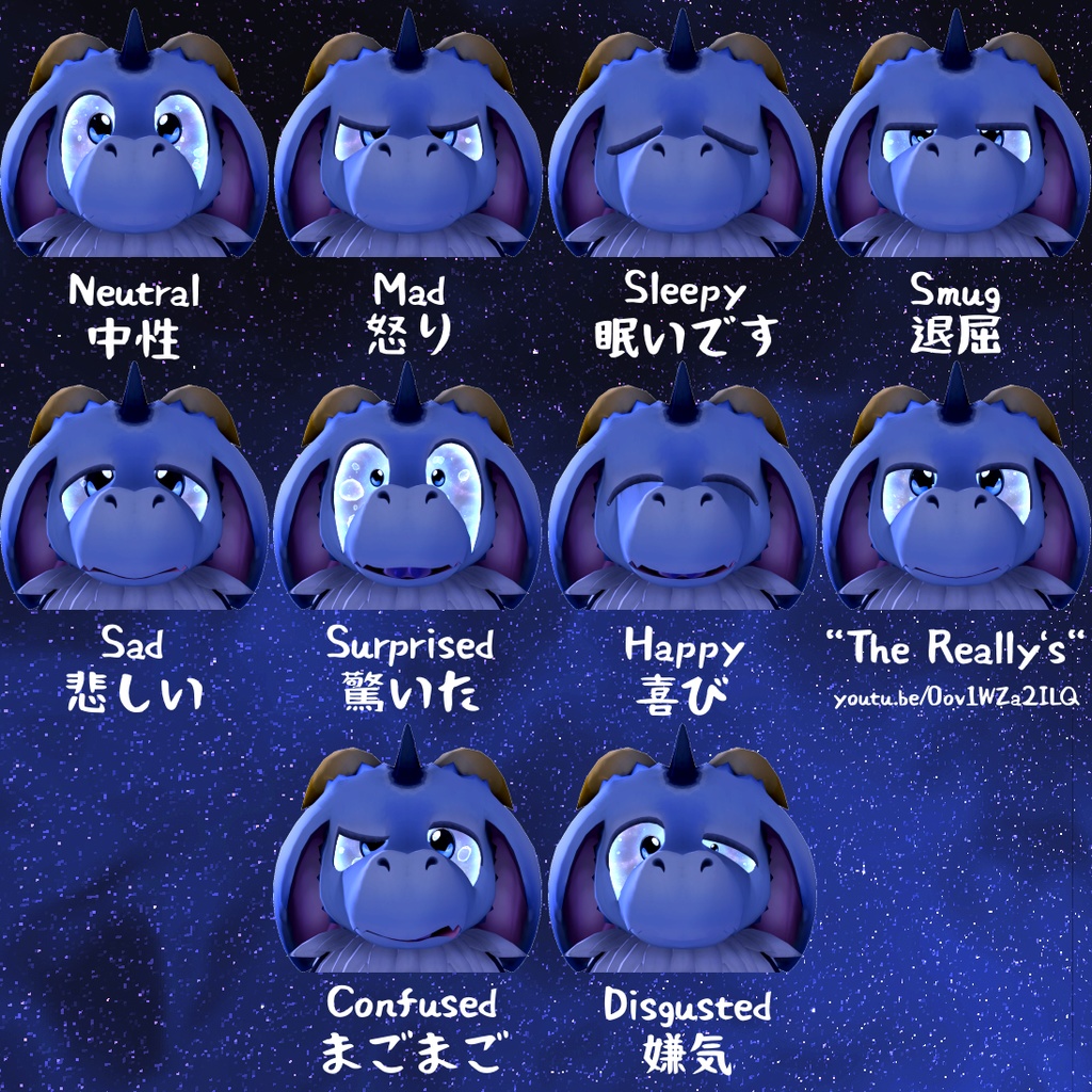 【オリジナル3Dモデル】 ユークリッド Euclid 明晰夢の王 King of Lucid Dreams