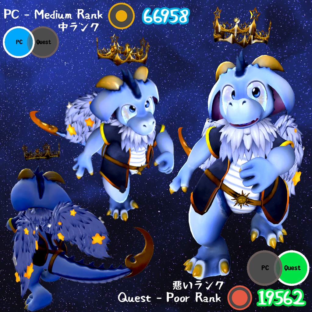 【オリジナル3Dモデル】 ユークリッド Euclid 明晰夢の王 King of Lucid Dreams