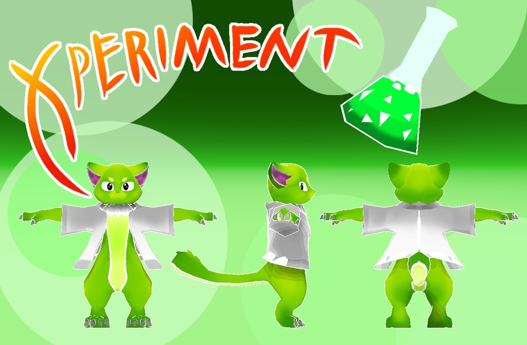 Xperiment - 100% カスタマイズ可能な Customizable VRChat アバター Avatar