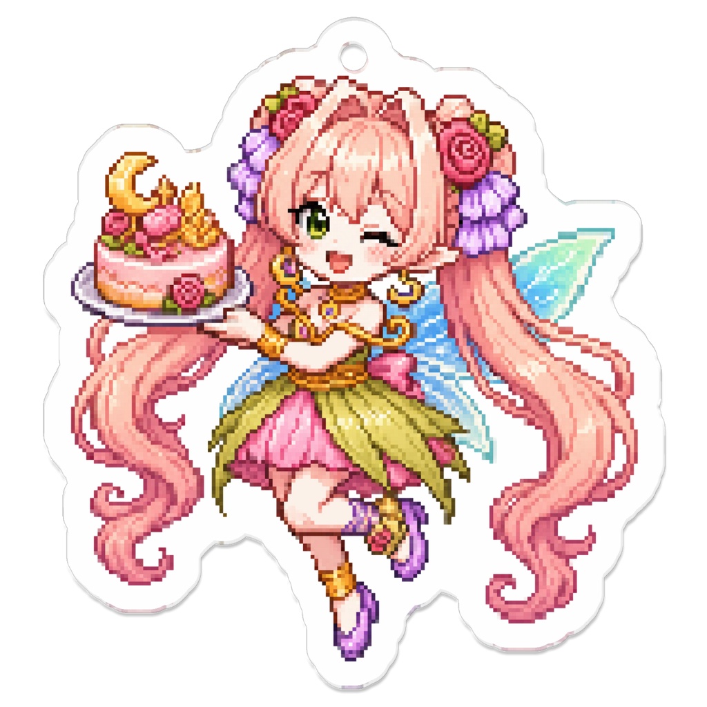 【歪亜ルナ】お誕生日記念アクキー