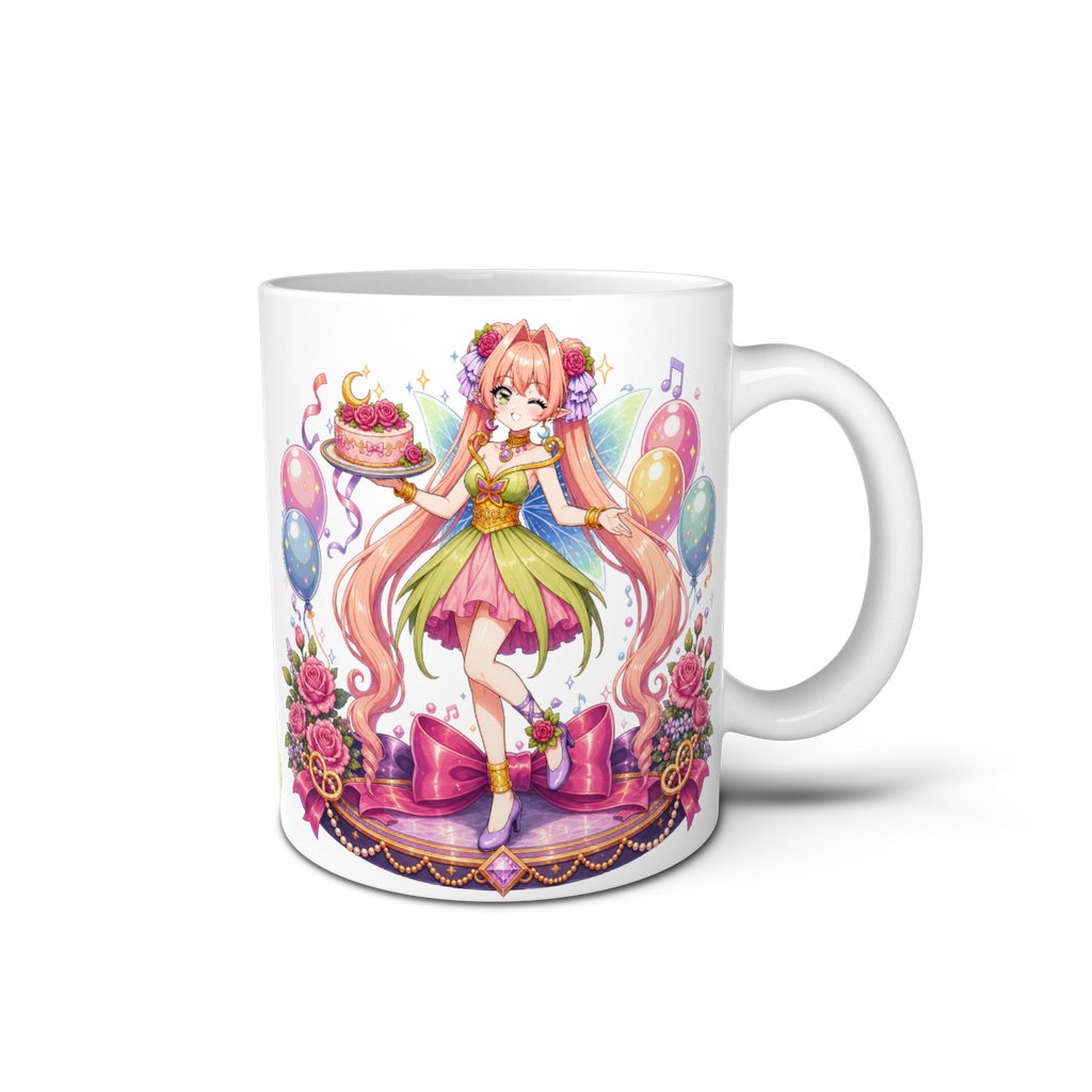 【歪亜ルナ】お誕生日記念マグカップ【絵柄2つ入り!】