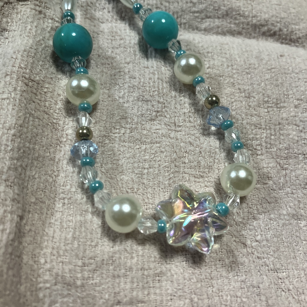 【ハンドメイド】海のスマホストラップ