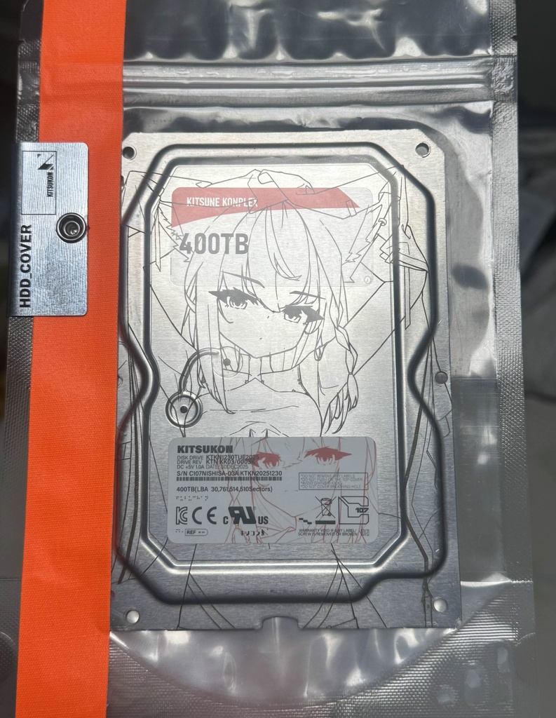 C107 HDD Cover Set (Shirakami Fubuki Ver.) HDDセット