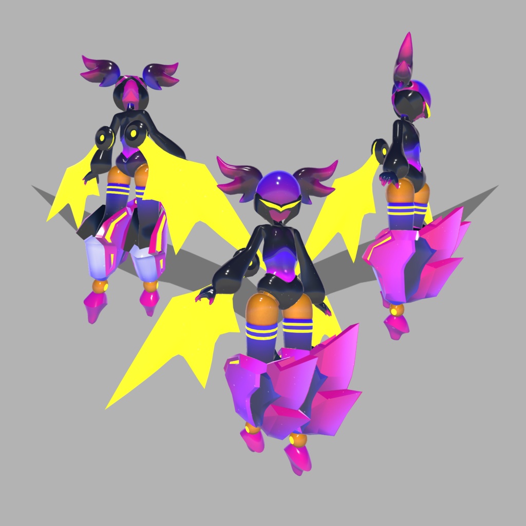 無料 VRchat用3Dアバター「Angel」