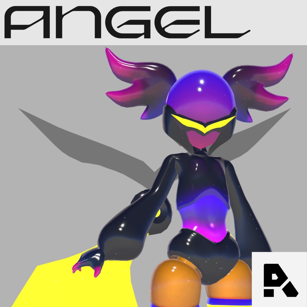 無料　VRchat用3Dアバター「Angel」