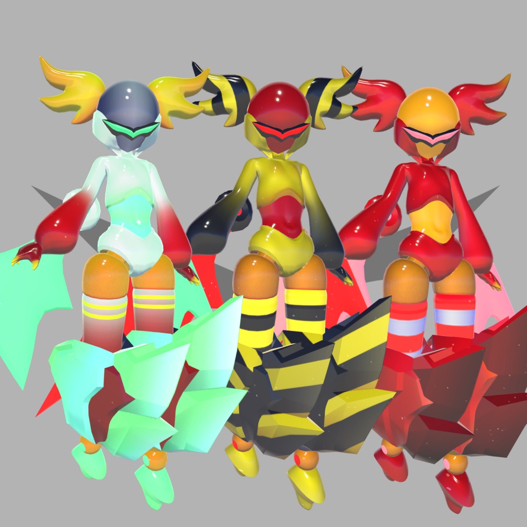 無料 VRchat用3Dアバター「Angel」