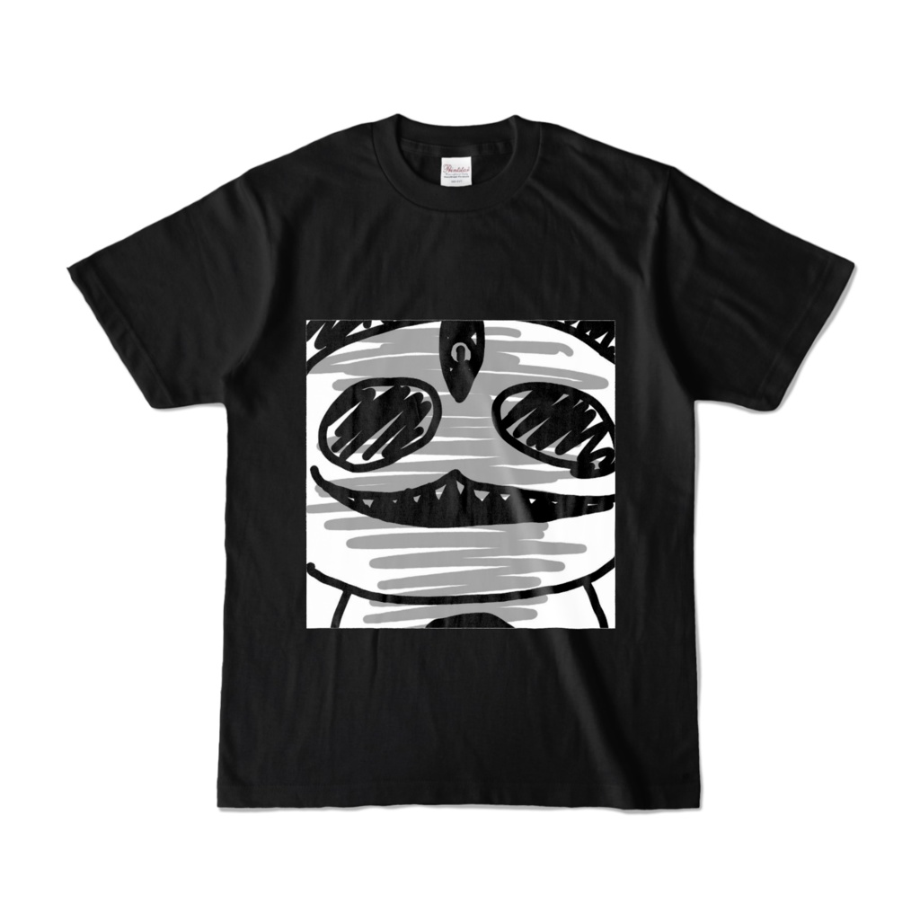 ぱんだTシャツ 黒
