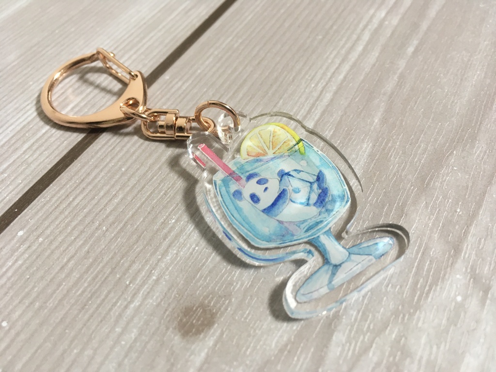 「ソーダー」アクリルキーホルダー