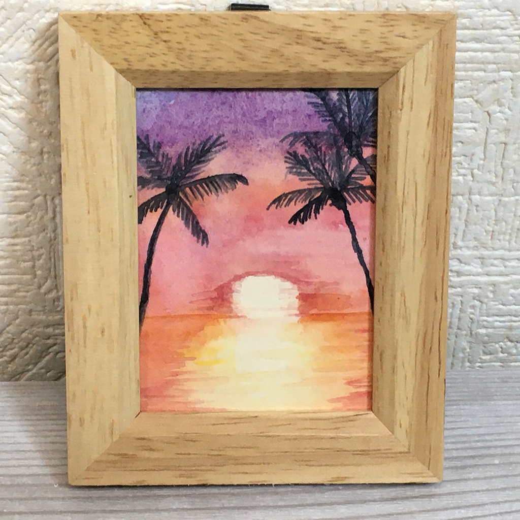 ミニ原画『夏の思い出』