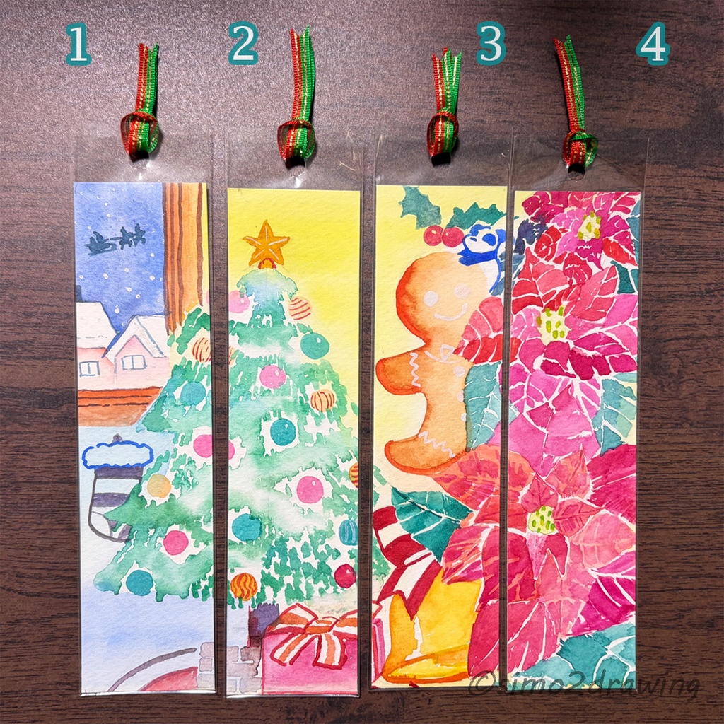 クリスマスのしおり 2025