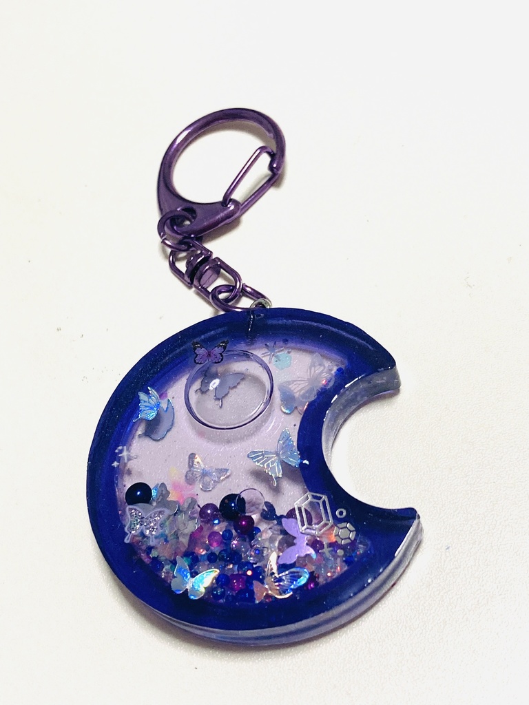 ミステリアスバタフライさんイメージシェイカーキーホルダー