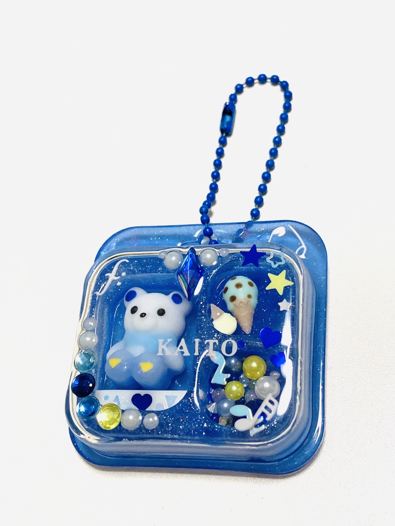 KAITOイメージブリスターパッケージキーホルダー