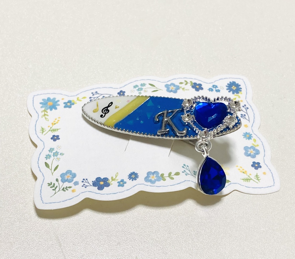 KAITOイメージヘアクリップ(オーバル)