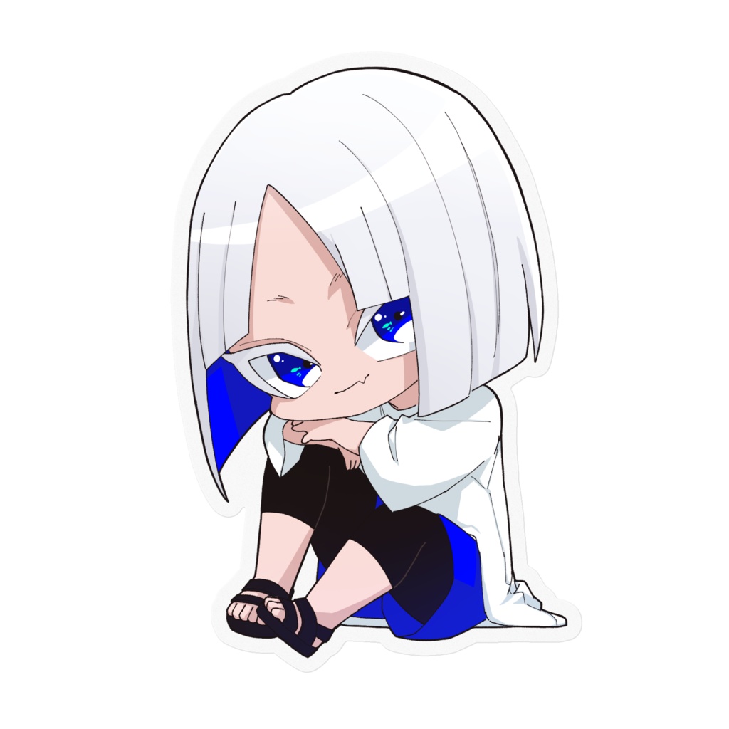 青海 透人-ステッカー(クリア)