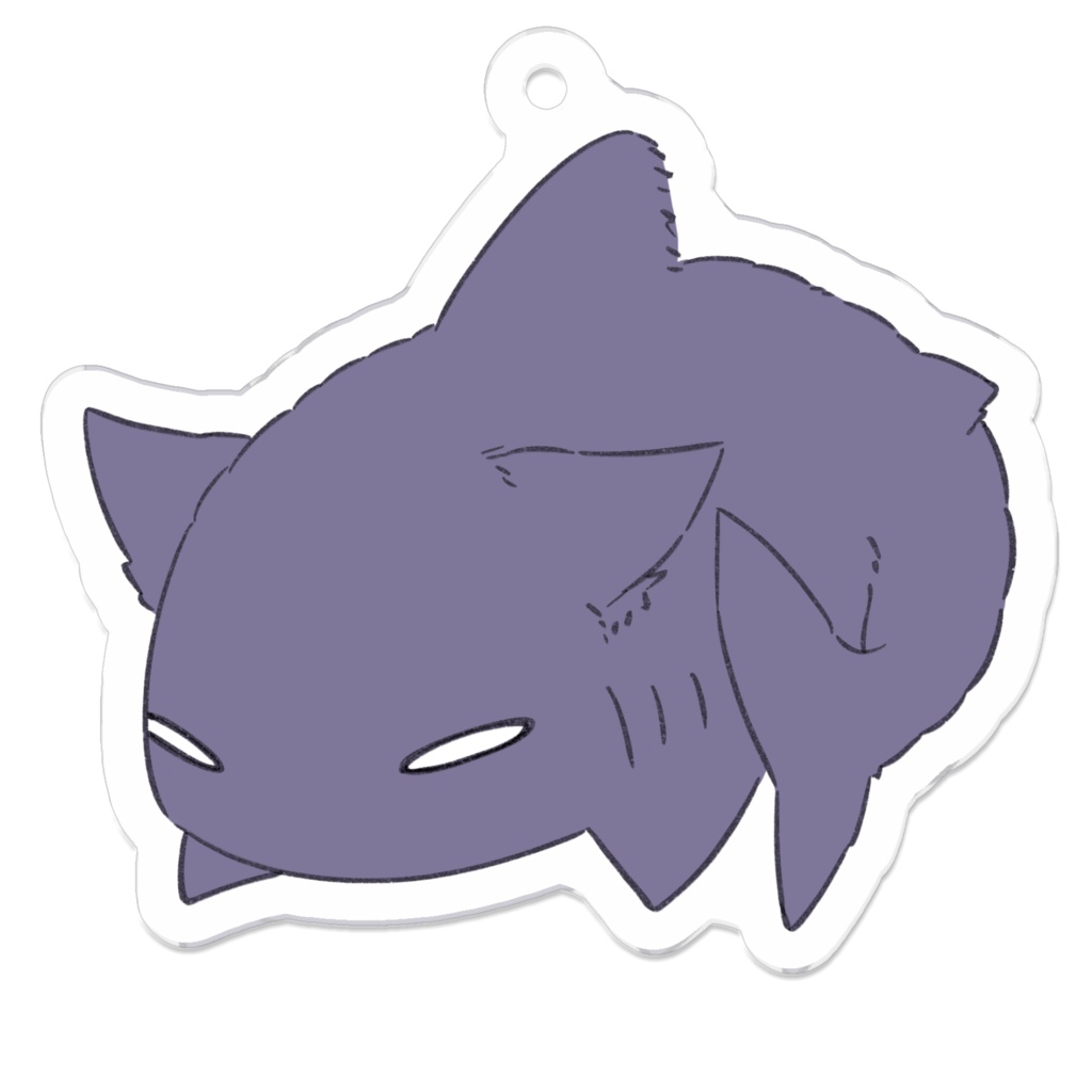 さめねこアクキー