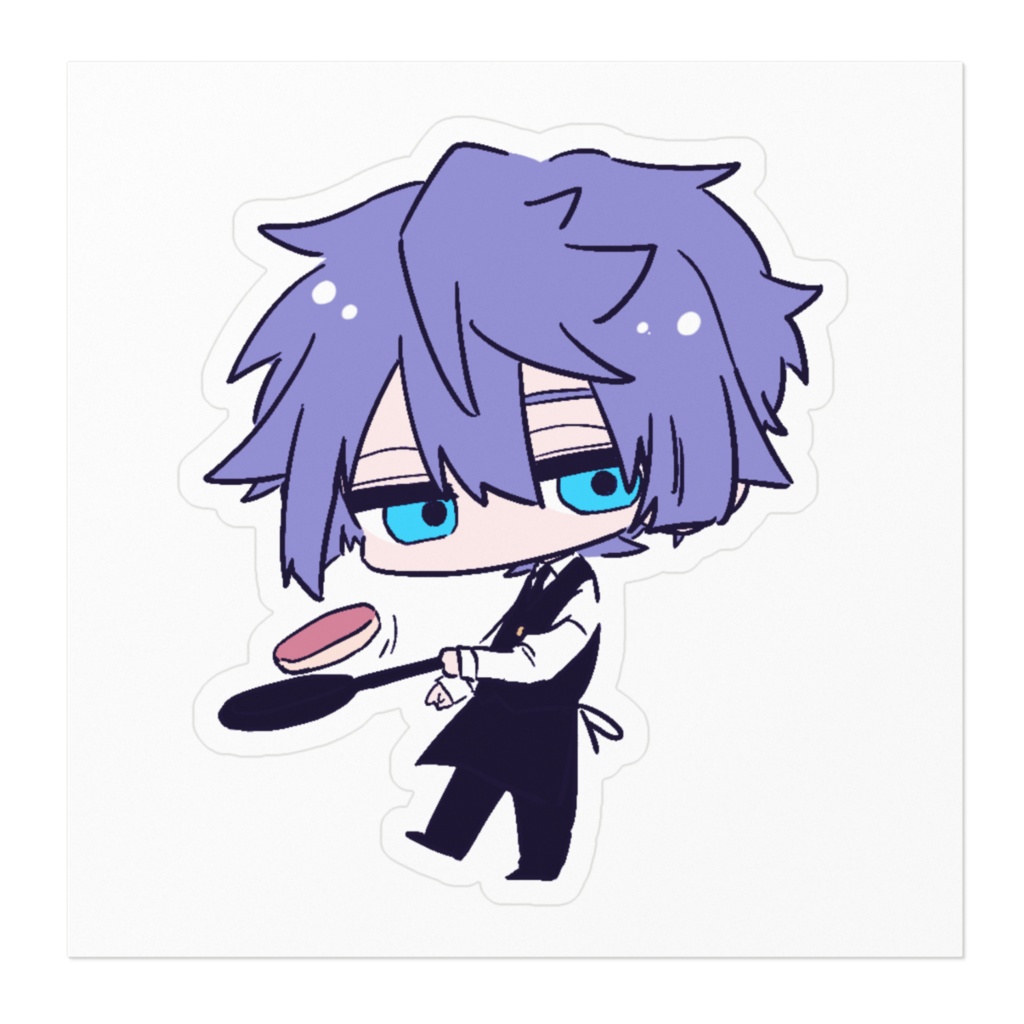 ステッカーカフェ-鮫嶋