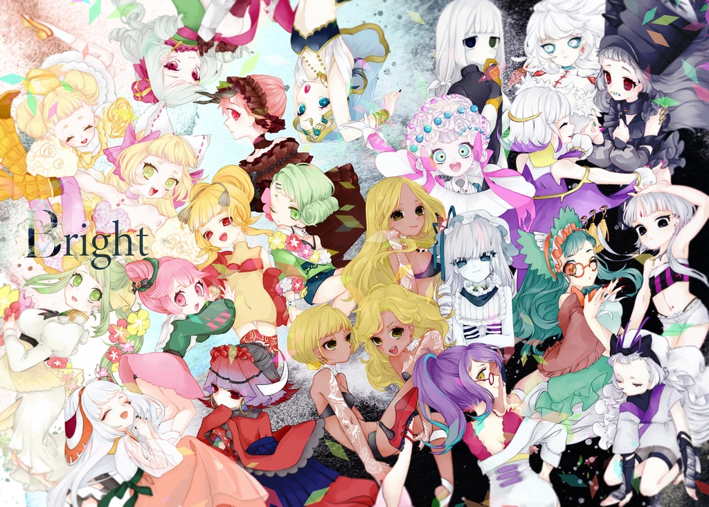 【pkgイラスト本】Bright