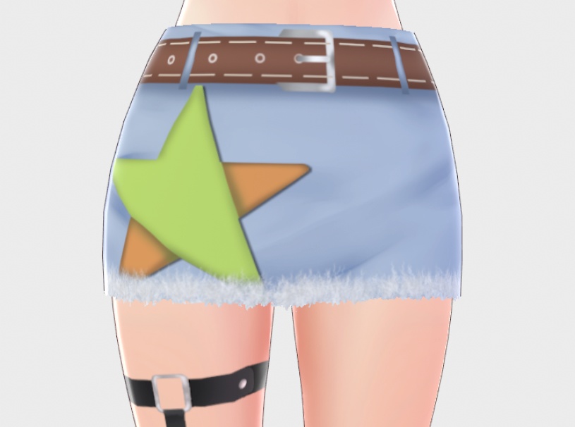 [VROID] Start Skirt