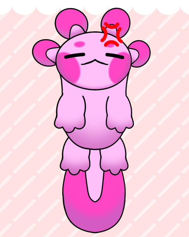 Axolotl In A Bucket Vtuber Model