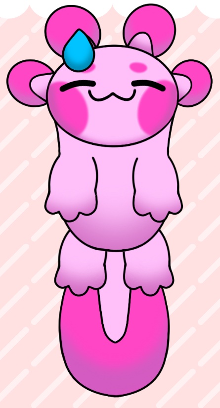 Axolotl In A Bucket Vtuber Model